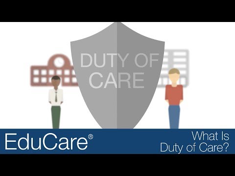 Why is duty of care important?