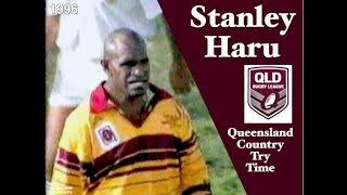 1996 Stanley Haru Try ~ Queensland Rugby League ~  City v Country 4-5-96
