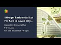 140 sqm Residential Lot For Sale in Davao City Davao del Sur