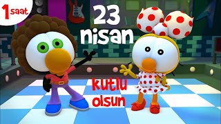 1 Saat Türkçe ÇİZGİ FİLM🤩🌟🥳#68 - 23 NİSAN KUTLU OLSUN🤩🌟🥳 | TRT Çocuk - Disney Channel