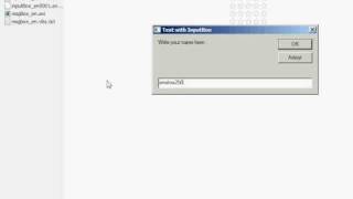 InputBox in VBS - tutorial