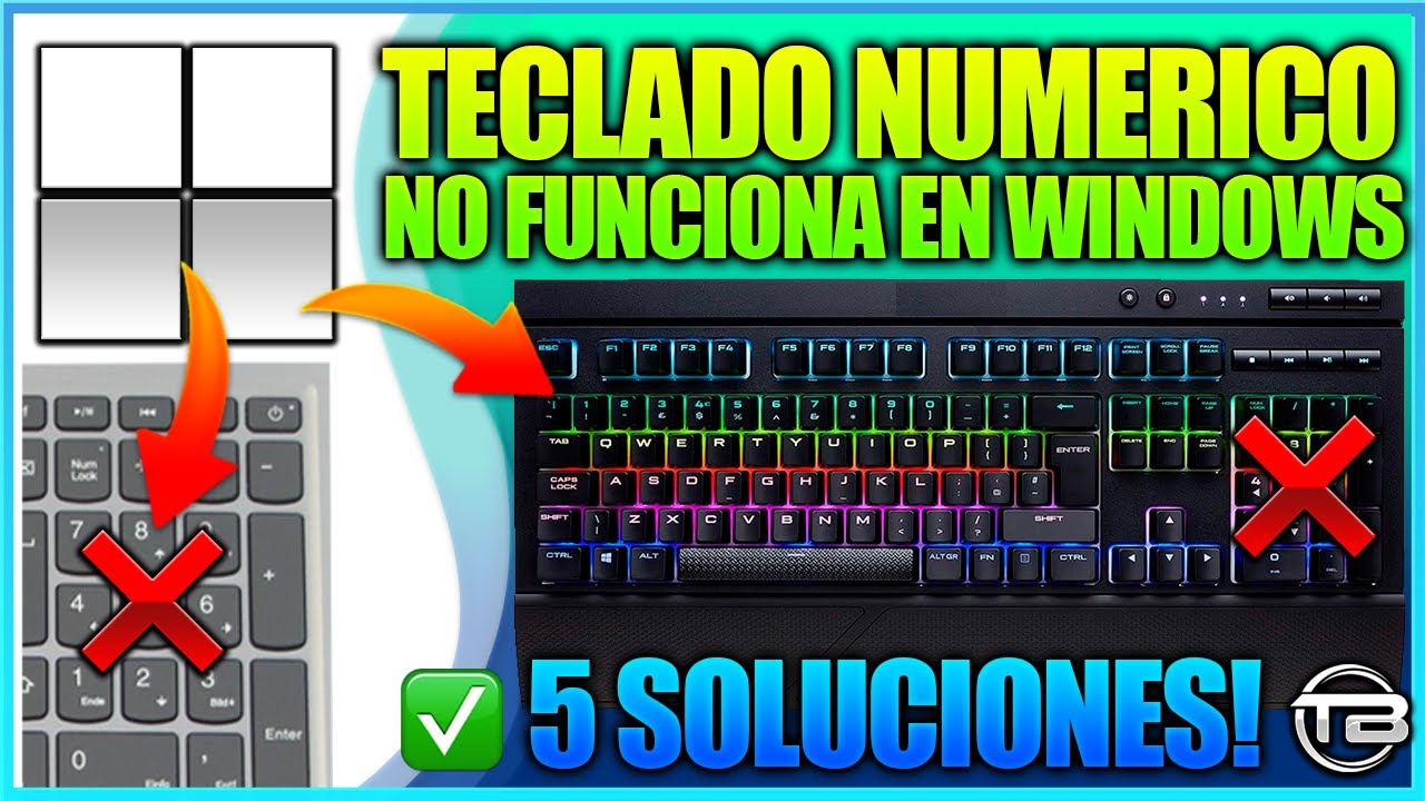 ERROR TECLADO NUMERICO NO FUNCIONA En WINDOWS 11 - Solución De Como ...