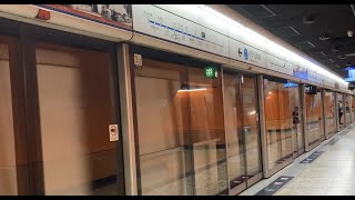 港鐵港島綫M-train (A181/A136)離開北角站2台