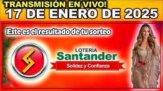 Resultado LOTERIA DE SANTANDER del VIERNES 17 de Enero 2025