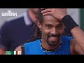 the tennis match that turned into a circus show gael monfils vs. dustin brown