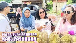 CUPLIKAN SERUNYA BERSAMA WISATAWAN DARI LUAR KOTA DI PASAR BUAH PASREPAN