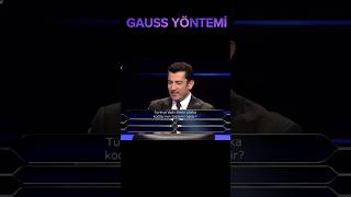 Matematik GAUSS YÖNTEMİ ile ilgili Güzel bir Soru #matematik #shorts #kenanimirzalioğlu