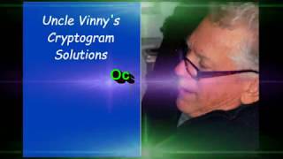 Cryptogram Solution Oct. 12, 2018