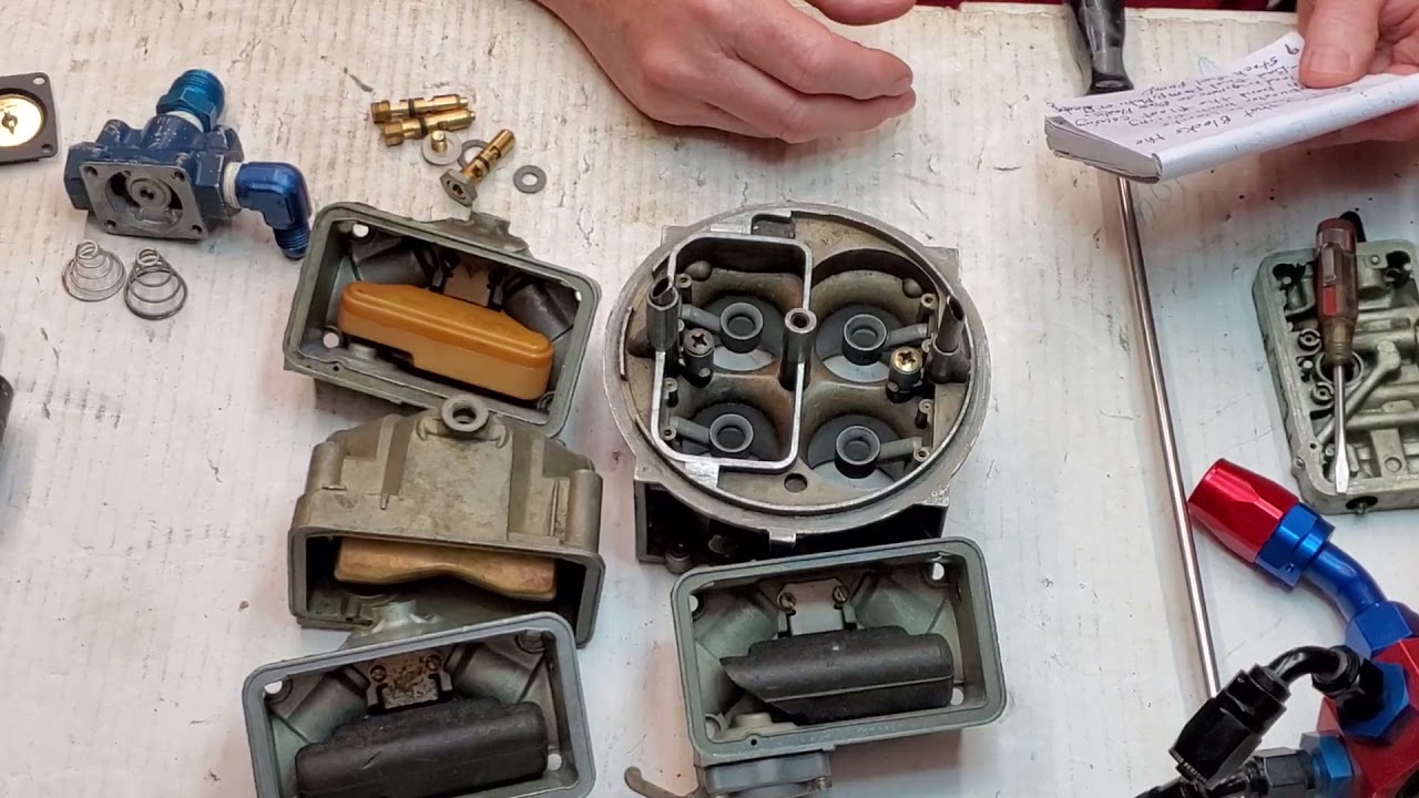 Holley Carburetor Flooding 101 - YouTube