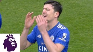 Harry Maguire sent off less than four minutes in matchup with Burnley | Premier League | NBC Sports