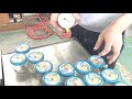 Run of small jar automatic 4 head vacuum capping machine