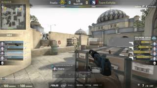 NBK vs flusha Knife Fight | ESL One Cologne 2015