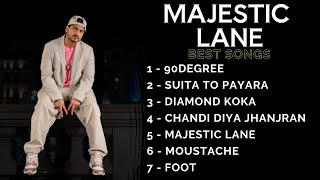 Top 7 Songs Of Gurnaam Bhullar Album Majestic Lane | 90 Degree - Suita To Payara - Foot |