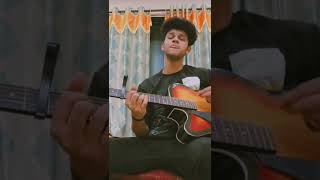 dil ko karar aaya ❤️🌏 #guitar #guitarcover #music #mumbai #voice #nehakakkar #guitarist #youtube