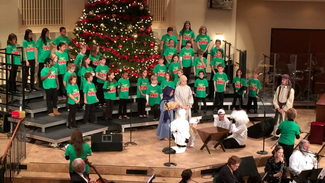 Children's Choir At The Christmas Concert 2016 - YouTube