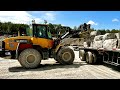 FIRST TIME Operating a FRONT END LOADER!