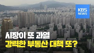 부동산 추가 대책 이번 주 발표 / KBS뉴스(News)