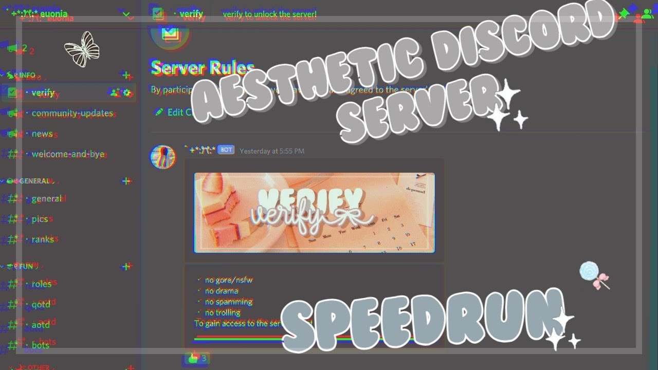 Aesthetic Discord Server Templates
