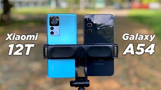 BAGUSAN SAMSUNG⁉️🤔 Tes Kamera Samsung Galaxy A54 vs Xiaomi 12T