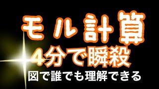 【化学基礎】モル計算 4分で基礎は完璧！