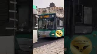 צפו: הטרור הערבי בירושלים והאזרחים עוברים לינץ, ידויי אבנים לעבר אוטובוסים שנסעו בעיר העתיקה ירושלים