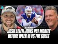 Josh Allen Opens Up About His Trash Talk, Why He's Having His Best Year & More | Pat McAfee Show