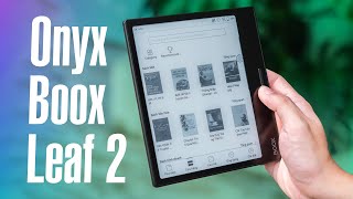 Trên tay máy đọc sách Onyx Boox Leaf 2: Cầm nắm thoải mái, rẻ hơn Kindle Oasis!