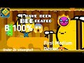 B 100% By Motleyorc | First Medium Demon | 11st Demons! | Geometry Dash | Gameplay