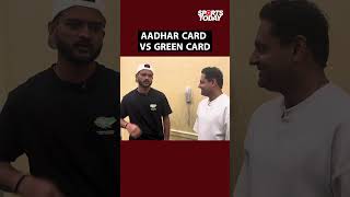 USA captain Monank Patel reacts to 'Aadhar vs Green card' jokes| Sports Today