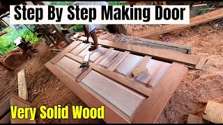 Door made of very solid wood | Woodworking | Furniture