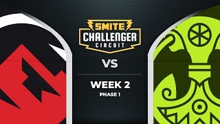 SCC 2020 Phase 1: (NA) Week 2 - B and the Bs vs. Elevate