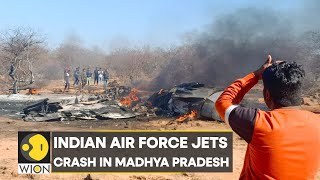 Two Indian Air Force jets crash near Morena in Madhya Pradesh | Latest World News | Top News | WION