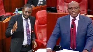 WATCH DRAMA IN SENATE AS SEN SIFUNA,THANGWA,METHU,OSOTSI AND OTHER SENATORS CLASHES OVER RAILA LOSS