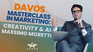 AI Innovation and Tools Spark Creativity with Massimo Moretti | Ahura AI House l Davos 2024