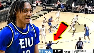 Eastern Illinois basketball player SLAPS fan in the face in the middle of the game! Watch this!