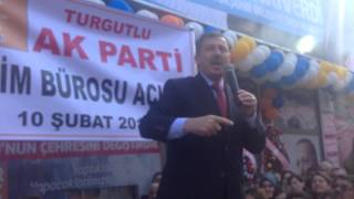 TURGUTLU'DA SERHAT ORHAN'IN SEÇİM BÜROSU AÇILIŞI (10 ŞUBAT 2014)