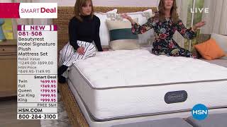 Beautyrest Hotel Signature Plush Twin Mattress Set with ...