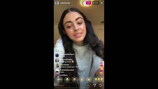 Malu Trevejo bragging about her body
