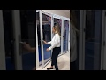 How to open a bi-folding door with Quickslide