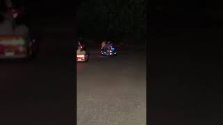 橋頭夜市玩碰碰車