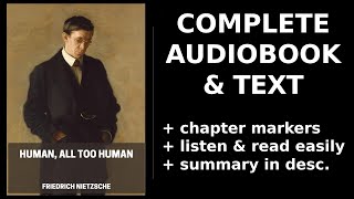 Human, All Too Human (1/2) 🎧 By Friedrich Nietzsche. FULL Audiobook