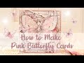 DIY Shabby Chic Butterfly Cards Preview