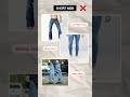 how to find the right jeans for your body type 👖 ✅️ jeans bodytype fashionhacks mensfashion