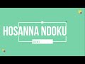NDINOKUONA HOSANNA