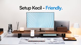 Aksesoris Desk Setup REKOMENDED untuk Setup Meja Komputer Kecil!