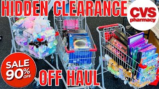 CVS 90% OFF UNMARKED CLEARANCE HAUL🛒CVS RUN DEALS🏃🏽‍♀️🏃🏽‍♀️UNMARKED 90 OFF CLEARANCE AT CVS