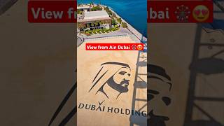 Amazing View From Ain Dubai 😍🎡#shorts #youtubeshorts #trending #viralvideo