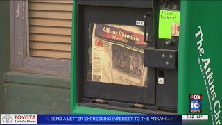Newspaper Machine Vandalized