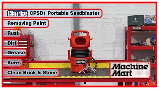 Clarke CPSB1 Portable Sandblaster