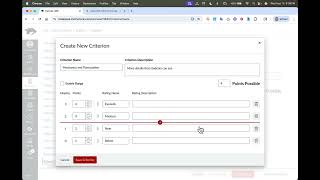 Enhanced Rubrics in Canvas